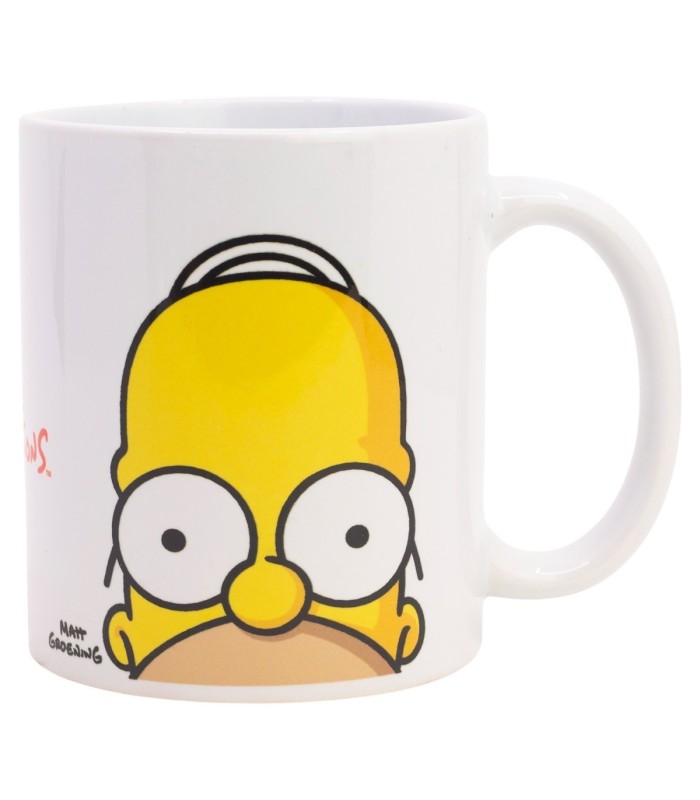 Caneca Cerâmica 325 ml Os Simpsons – Rosto do Homer