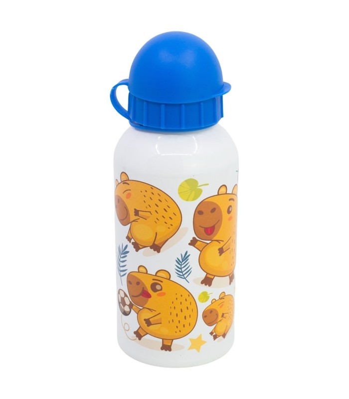 GARRAFA ALUMÍNIO PEQUENA 400 ML CAPIBARA