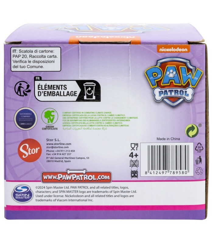 Caneca Cerâmica 3D 480 ML em Caixa Presente Patrulha Canina