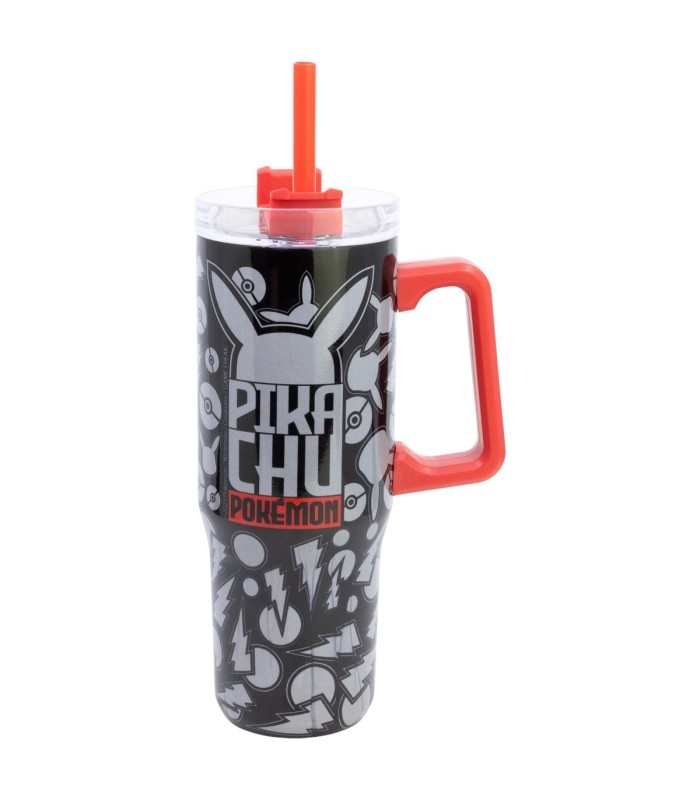 Caneca Termo XL Aço Inoxidável 920 ml Pokémon Metal Meltdown