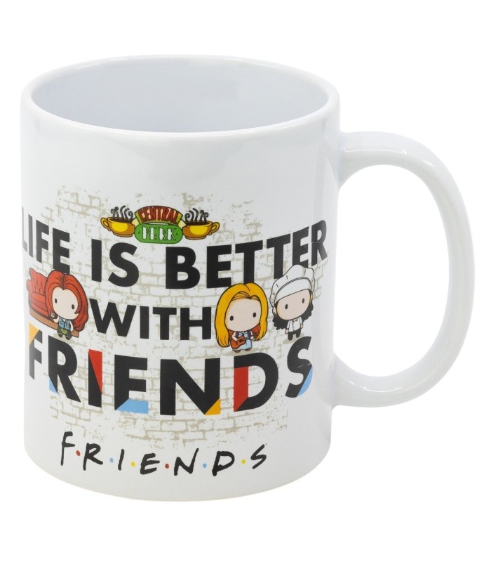 Caneca Cerâmica Friends 325 ml em Caixa
