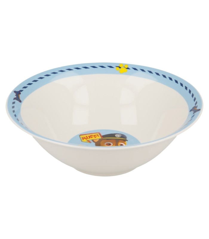 Conjunto de Cerâmica Paw Patrol (Prato, Tigela, Caneca) em Caixa