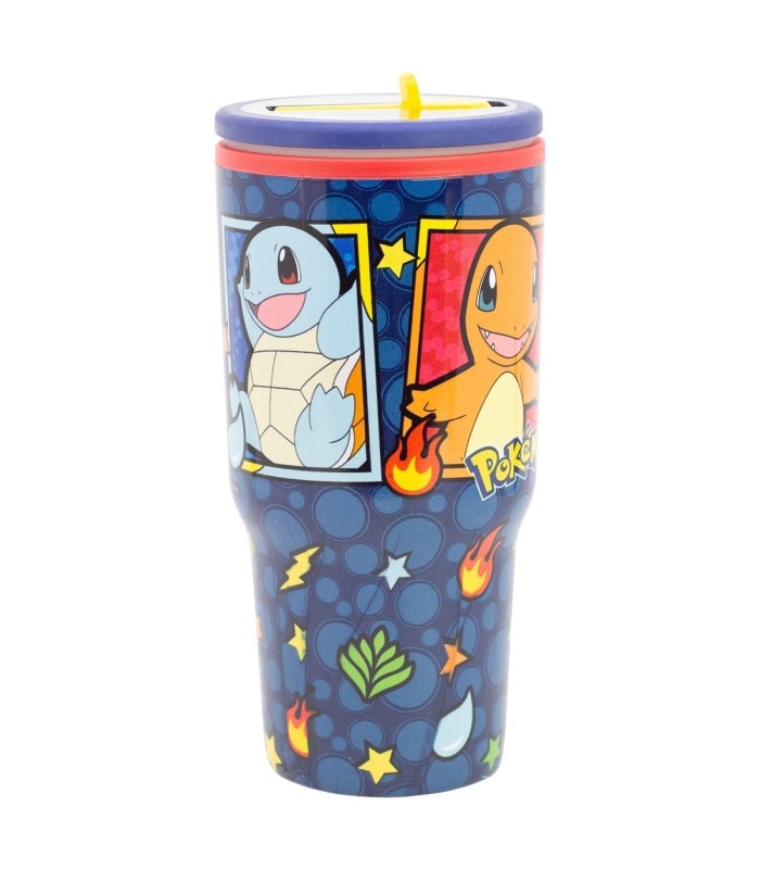 Caneca Cool Easy de Dupla Parede com Bico 640 ml Pokémon