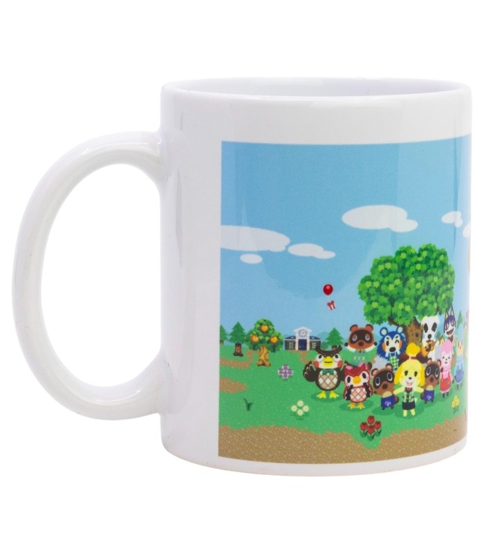 Caneca Cerâmica Animal Crossing 325 ml em Caixa