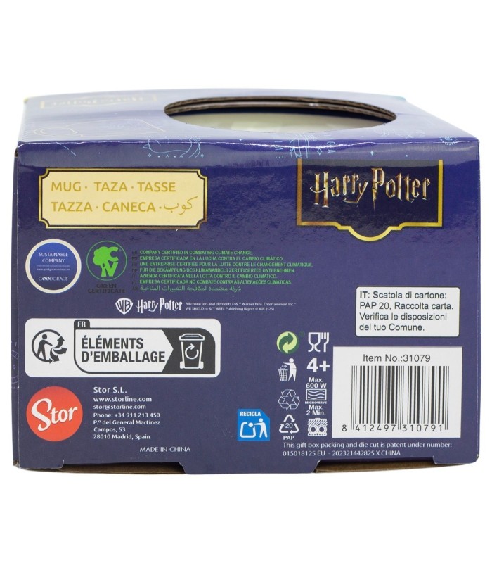 Caneca Cerâmica Café da Manhã 400 ml Harry Potter