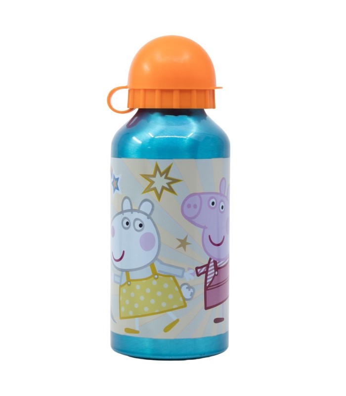 Botelha de Alumínio Pequena 400 ml Peppa Pig