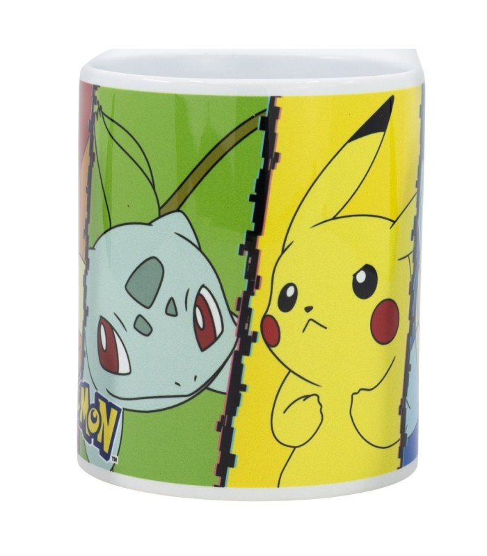 Caneca Cerâmica Pokémon 325 ml com Vários Personagens