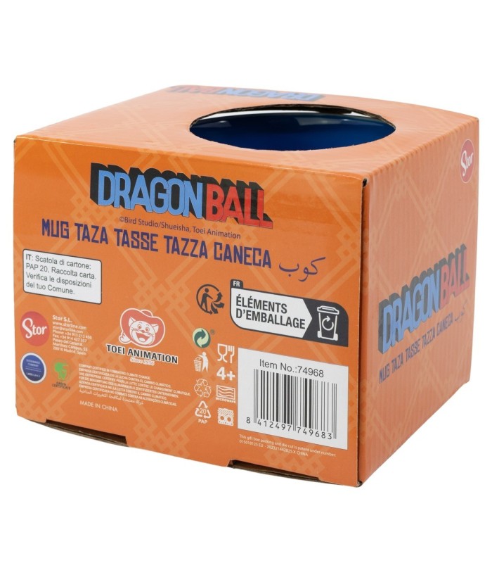 Caneca de Cerâmica Elite 380 ml Dragon Ball em Caixa de Presente