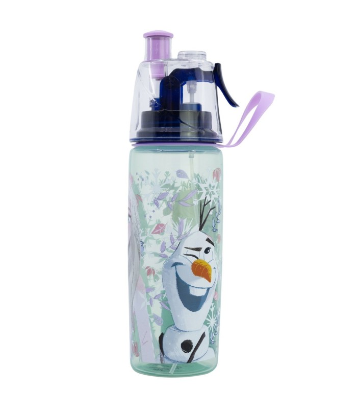 Garrafa Spray 575 ml Frozen – Contém Água e Pulverizador