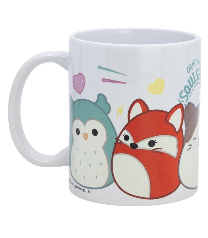 Caneca Cerâmica Squishmallows 325 ml em Caixa