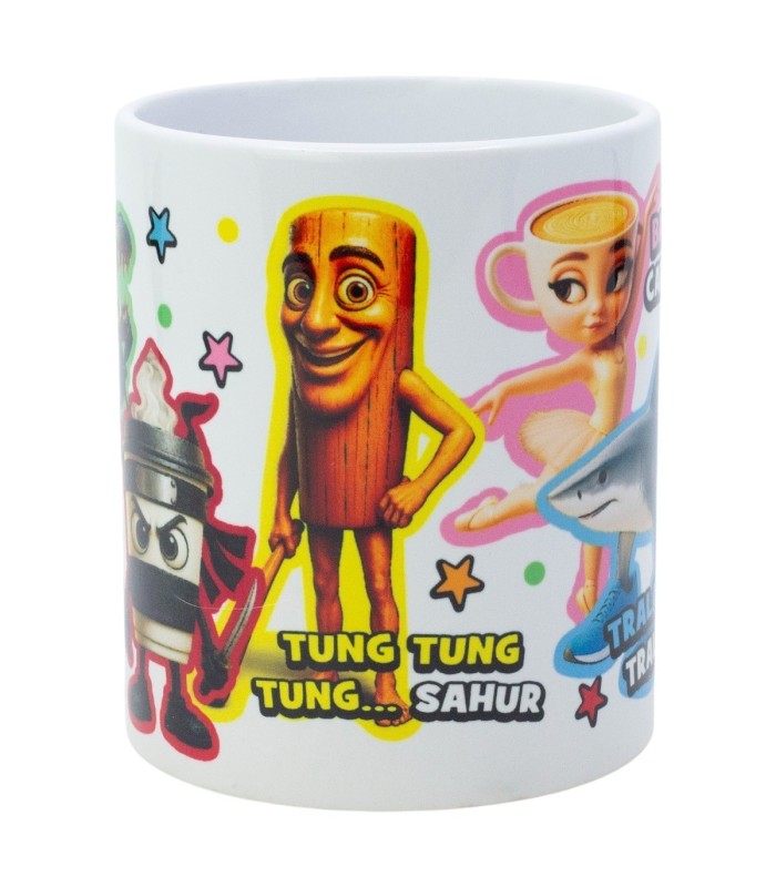 Caneca de Cerâmica 325 ml – Italian Brainrot