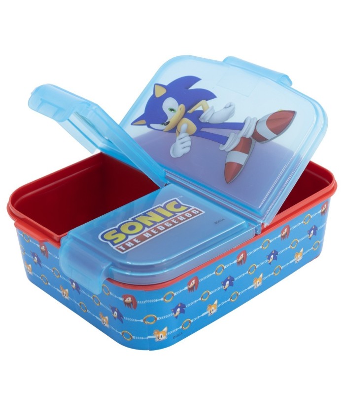 Fiambrera Múltipla Sonic com 3 Compartimentos