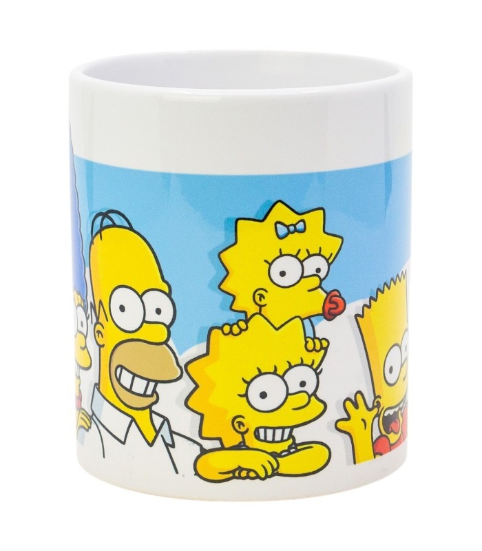Caneca Cerâmica 325 ml The Simpsons Nuvens