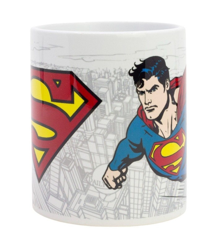 Caneca Cerâmica 325 ml Superman em Caixa
