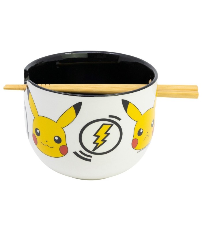 Taça Ramen com Palitos Pokémon em Caixa de Presente